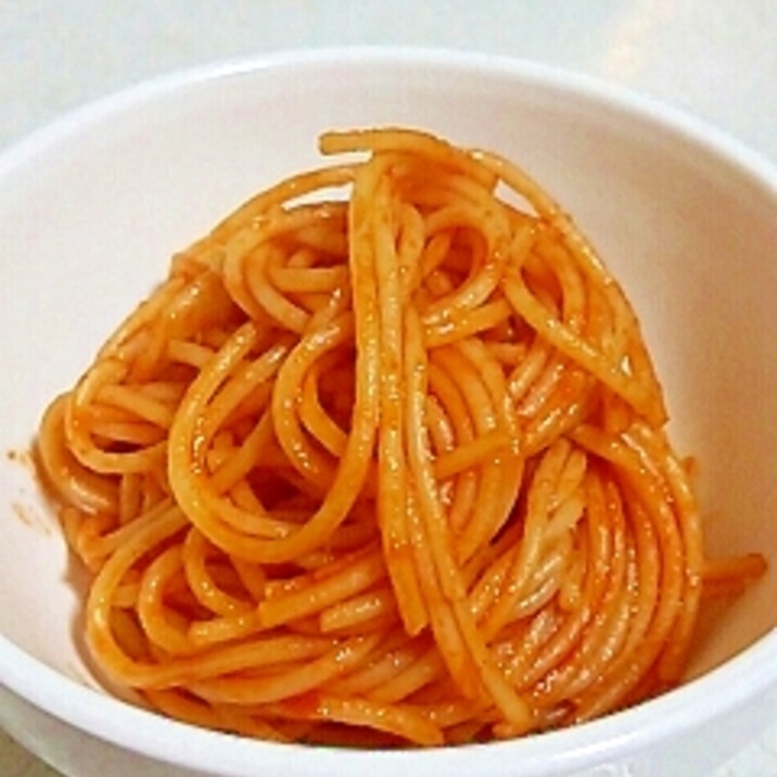 お弁当の赤に 醤油とケチャップのパスタ レシピ 作り方 By あ ち0024 楽天レシピ
